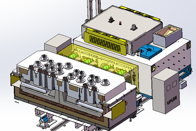 關(guān)鍵支撐——雙爐雙泵多澆口分區(qū)電磁驅(qū)動(dòng)鑄造技術(shù)